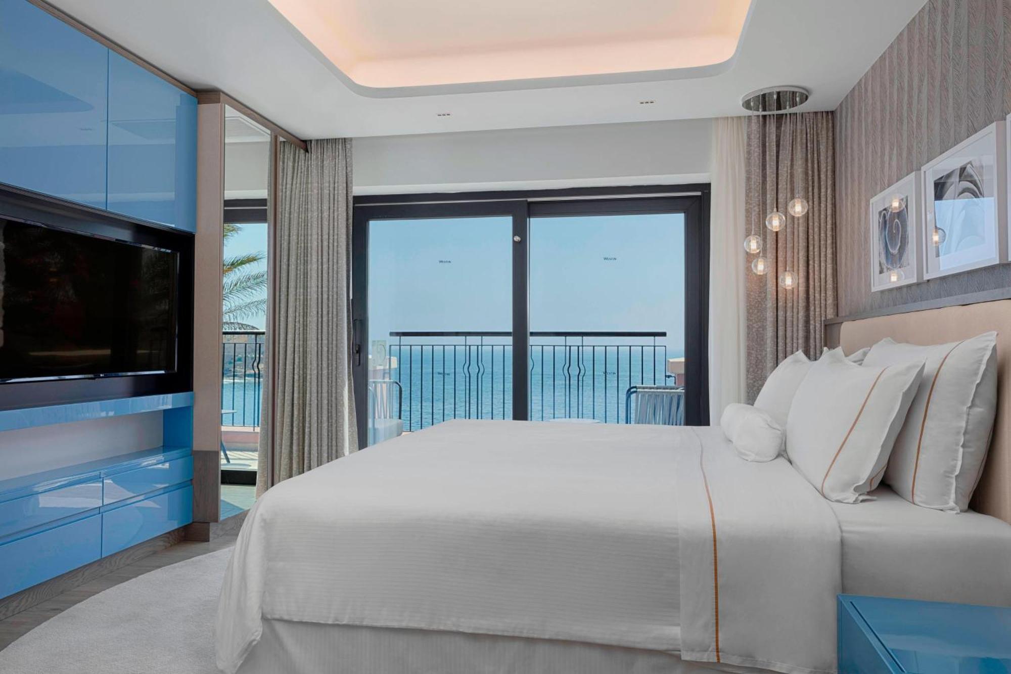 The Westin Dragonara Resort, Malta Saint Julian's Exterior photo A bedroom at the hotel